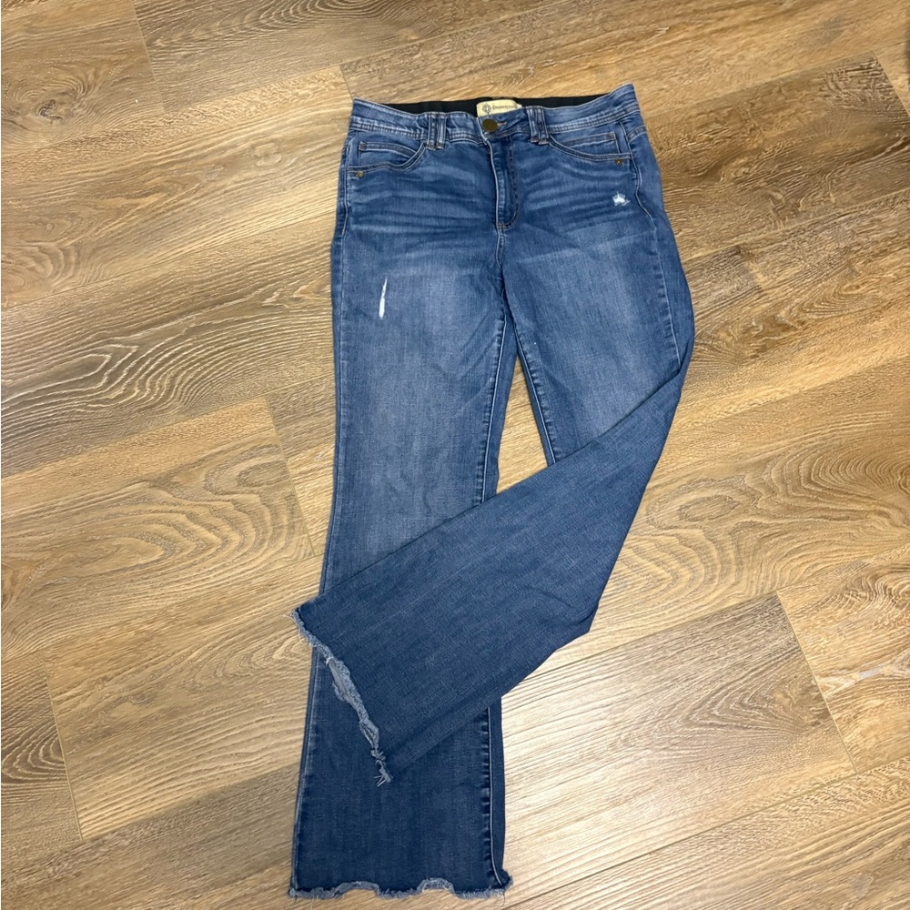 Democracy Flare Jeans in Classic Blue